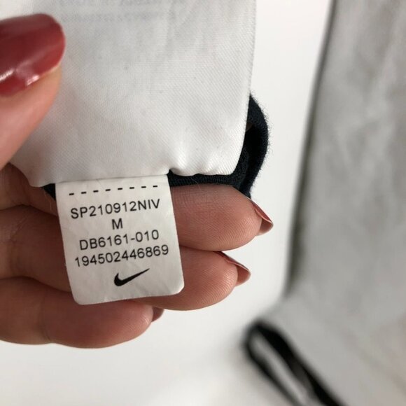 Nike Black Sportswear Short sleeve Tee Spring Break Hybrid  multicolored logo M - Picture 8 of 11